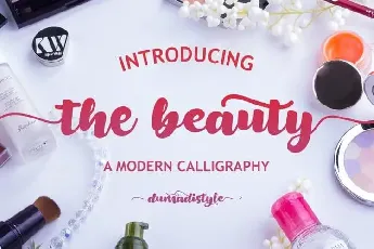 The Beauty Script font