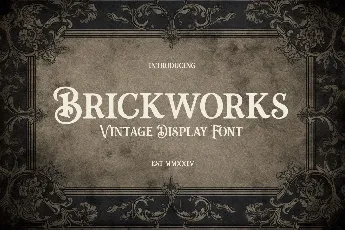 brickworks font