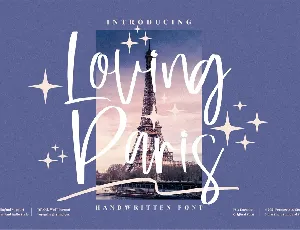 Loving Paris font