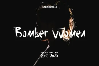 Bomber Women font