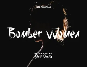 Bomber Women font