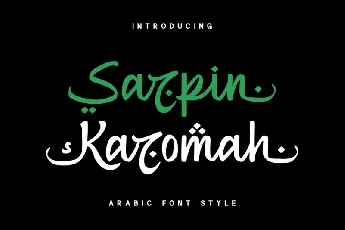 Sarpin Karomah font