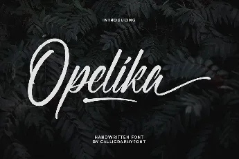 Opelika font