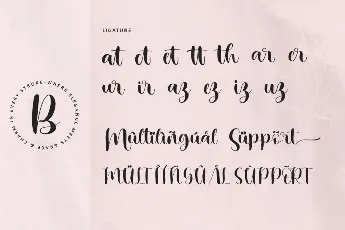 Charming Stylish - Personal use font