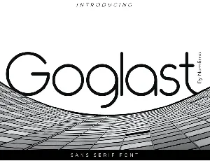 Goglast font