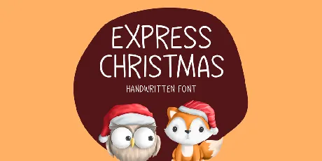 Express Christmas font