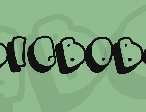 BIGBOBS font