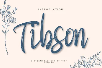 Tibson font