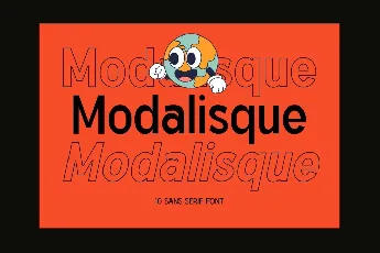 Modalisque font