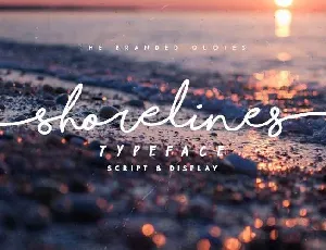 Shorelines Script Free Download font