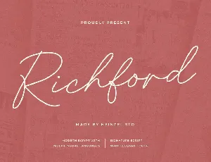 Richford font