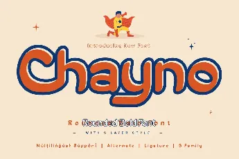 Chayno Trial font