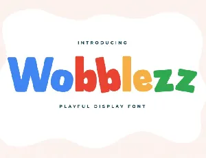 Wobblezz font