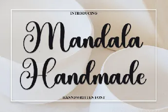 Mandala Handmade Typeface font