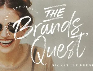 The Brands Quest font