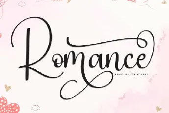 Romance font