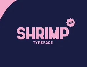 Shrimp font