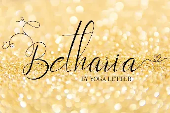 Betharia font