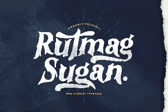 Rutmag Sugan font