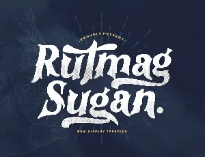 Rutmag Sugan font