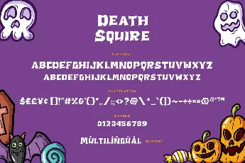 Death Squire font