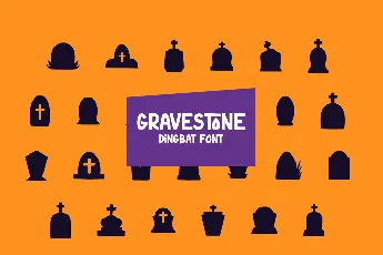 Gravestone font