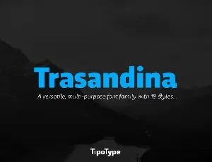 Trasandina Family font