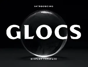 Glocs font