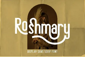 Roshmary font