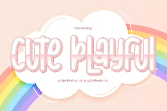 Cute Playful font