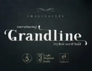 Grandline Serif font
