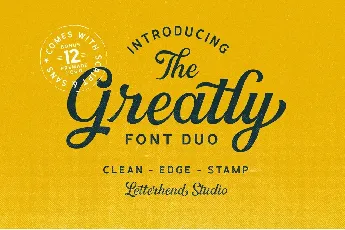 Greatly font