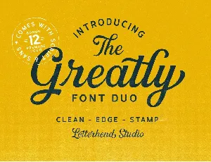 Greatly font