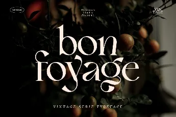 Bon Foyage DEMO font