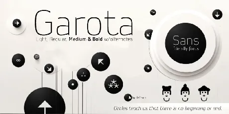 Garota Sans font