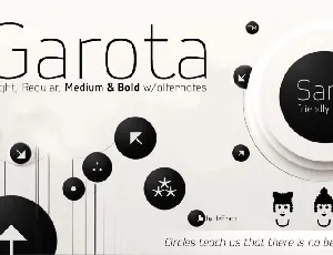 Garota Sans font