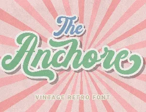 The Anchore font