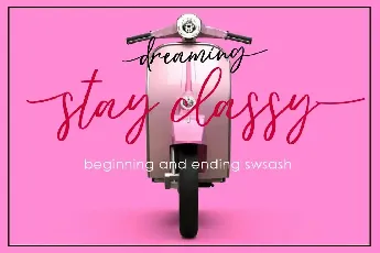 dreaming font