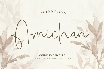 Amichan font