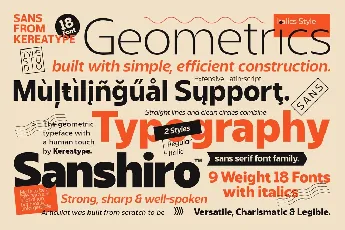 Sanshiro Demo font