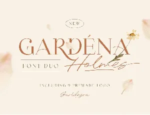 Gardena Holmes Duo font