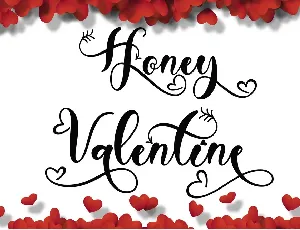 Honey Valentine font