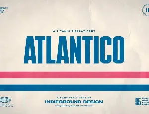 Atlantico Display font