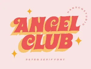 Angel Club font