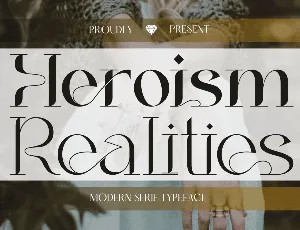 Heroism Realities Demo font