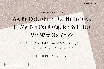 Vipsanie font