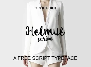 Helmut Script Free font