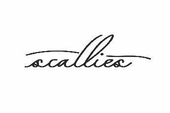 Scallies Demo font