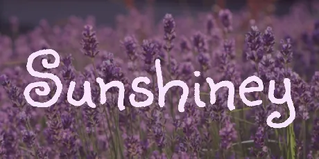 Sunshiney font