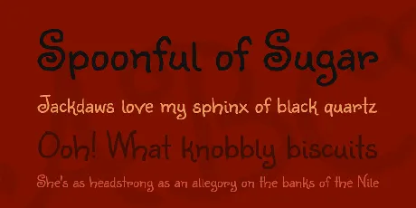 Sunshiney font